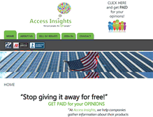 Tablet Screenshot of accessinsightsmembers.us